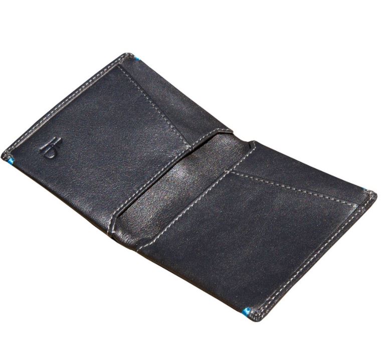 High Society Genuine leather wallet opened