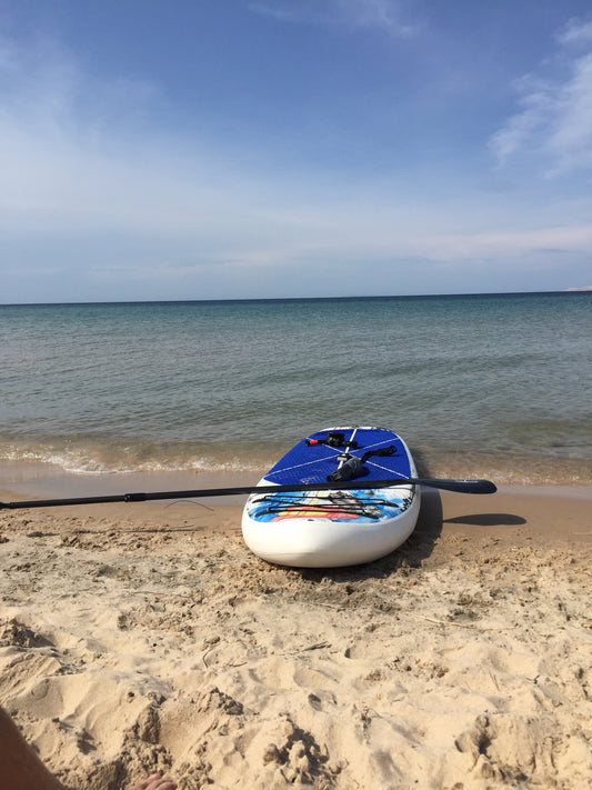 Paddling in North Western Michigan