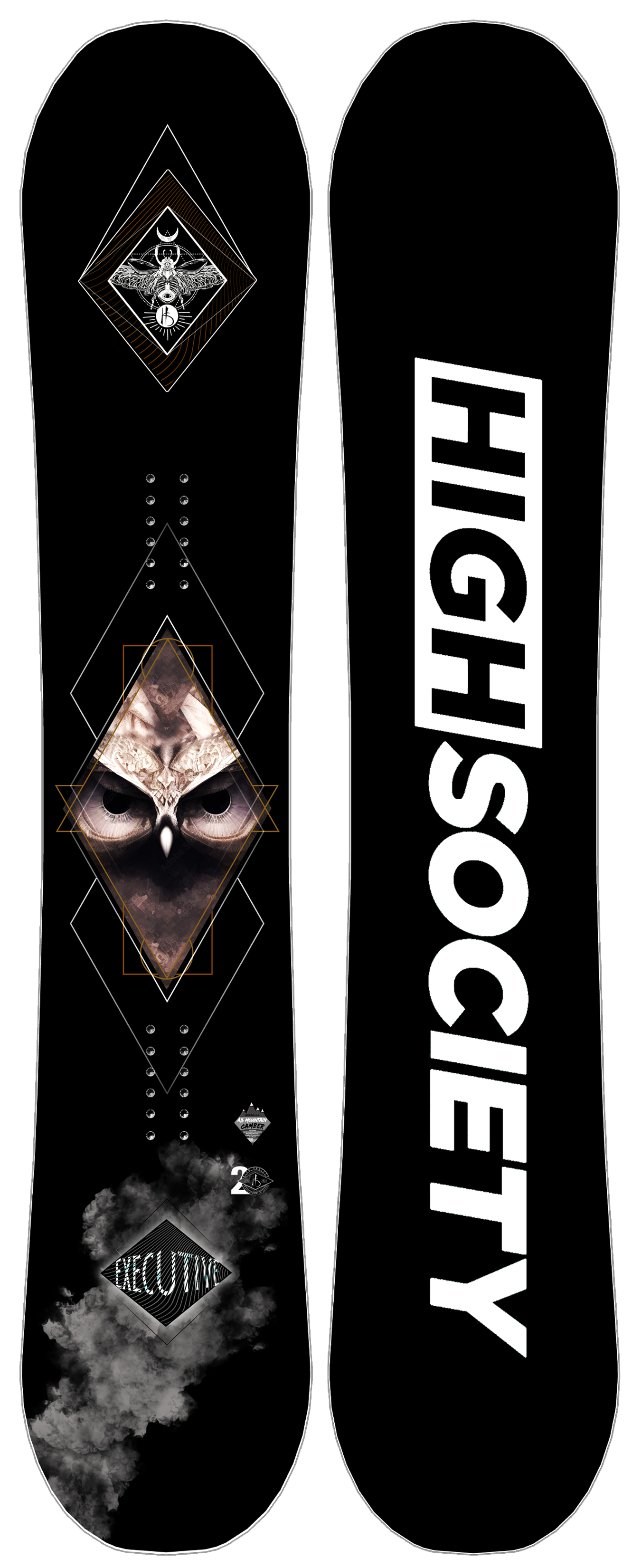 The Executive (Cambered all mountain twin) 2025 Snowboard HighSociety