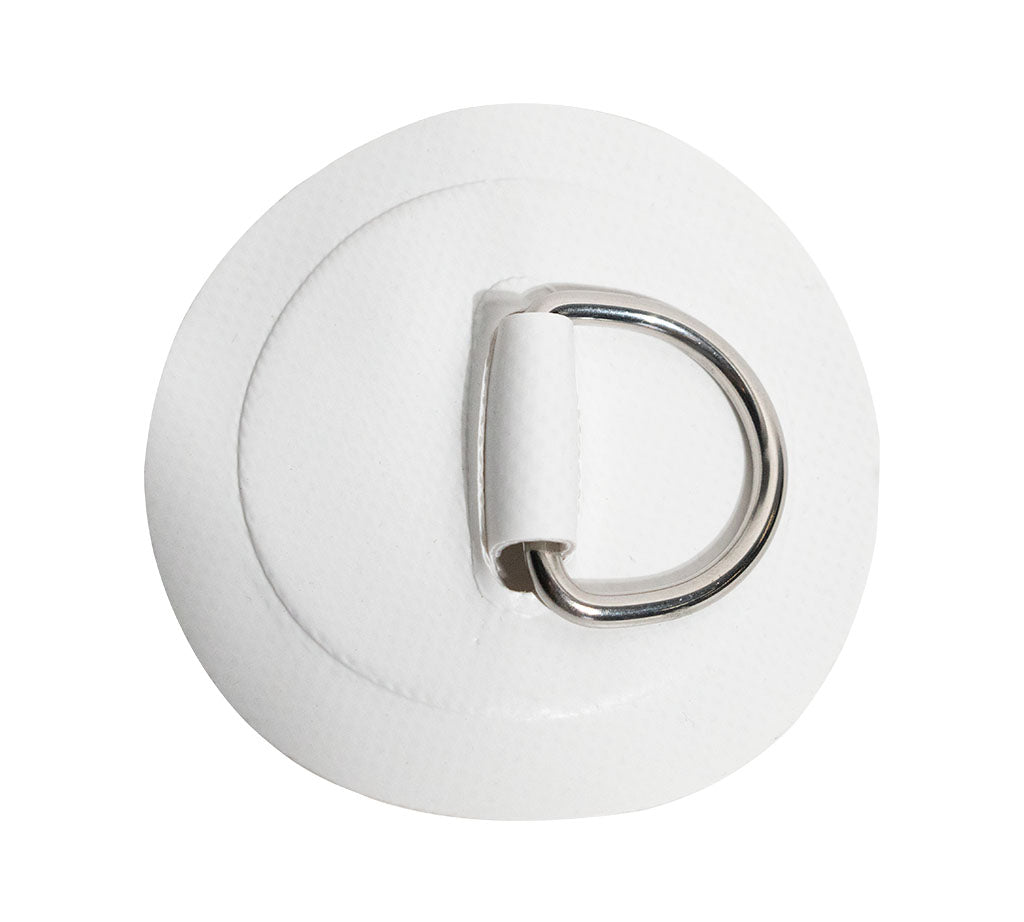 White paddle board d-ring