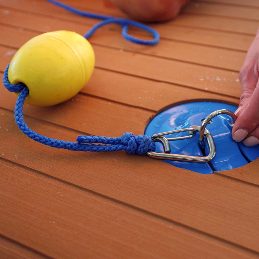 3.5lb SUP Anchor with 60' poly line