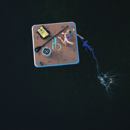 3.5lb SUP Anchor with 60' poly line