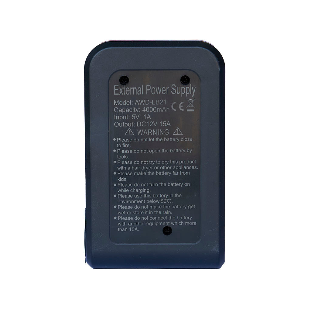 Electric sup pump battery back