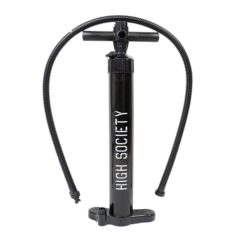 High Society black sup pump with tube