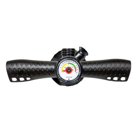 High Society black sup pump gauge and handle