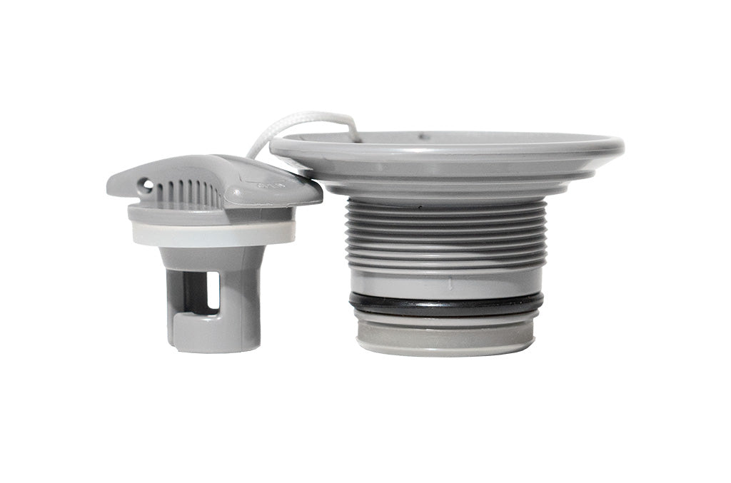 Grey paddle board valve